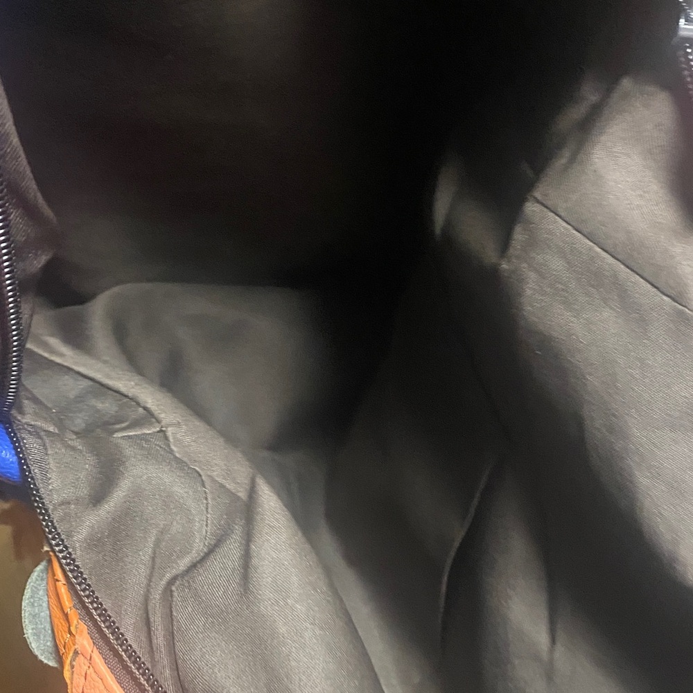 Genuine, leather Patchwork Tote Bag - image 8